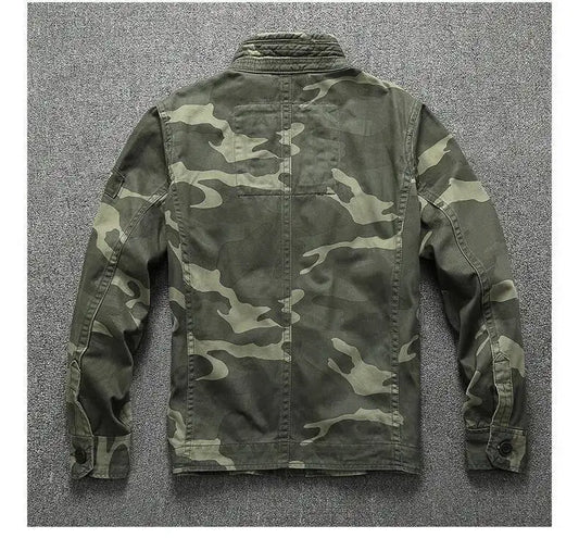 Stylish Commando Cotton Camouflage Utility Jacket