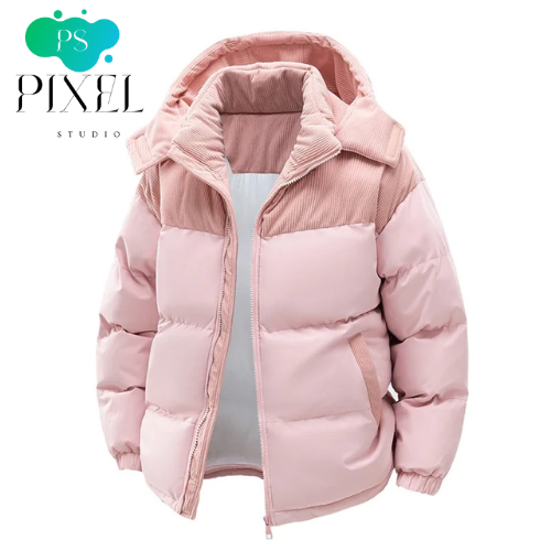 Pixel Studio Men's Casual Winter Bomber Jacket