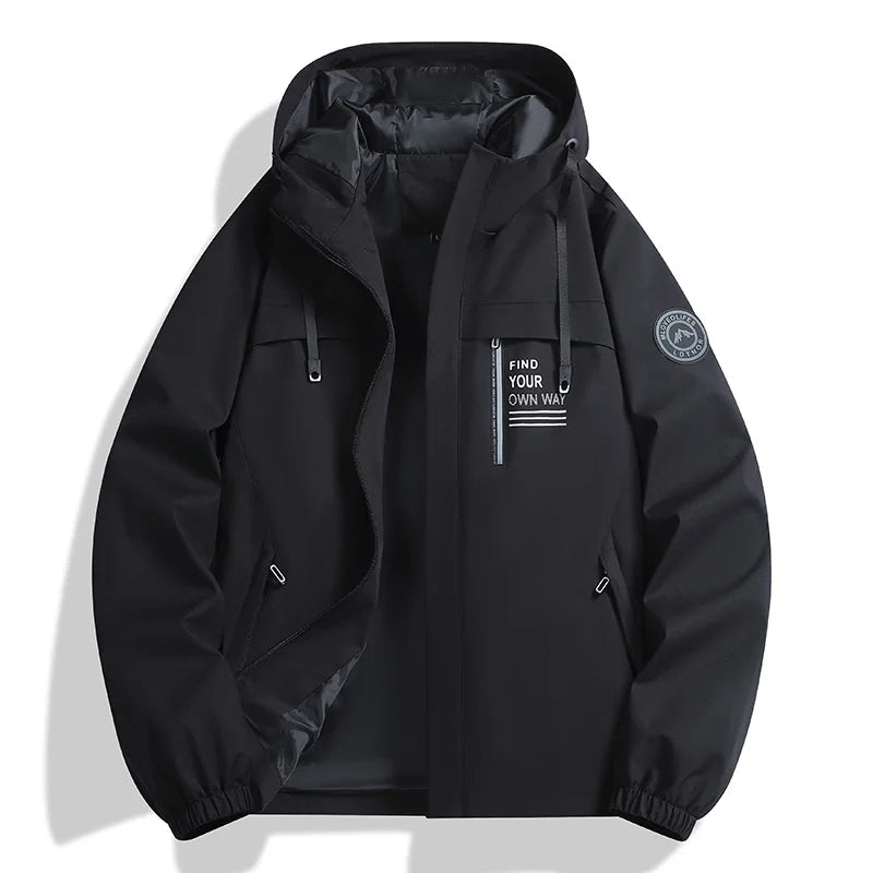 Signature Tunica Men's Lightweight Windbreaker Hooded Zip-Up Jacket for Hiking5